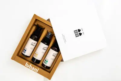 100% natural frankincense facial ritual gift set